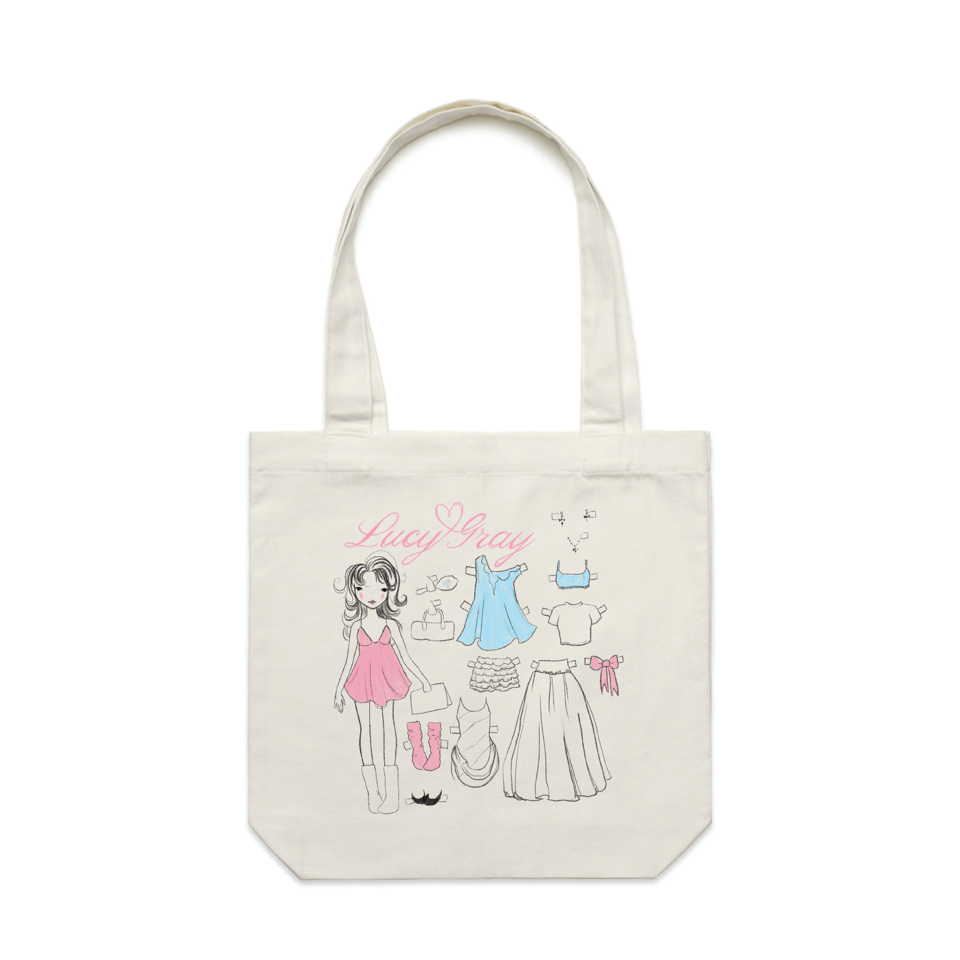 Lucy Gray Paper Doll Tote Bag (LIMITED EDITION)