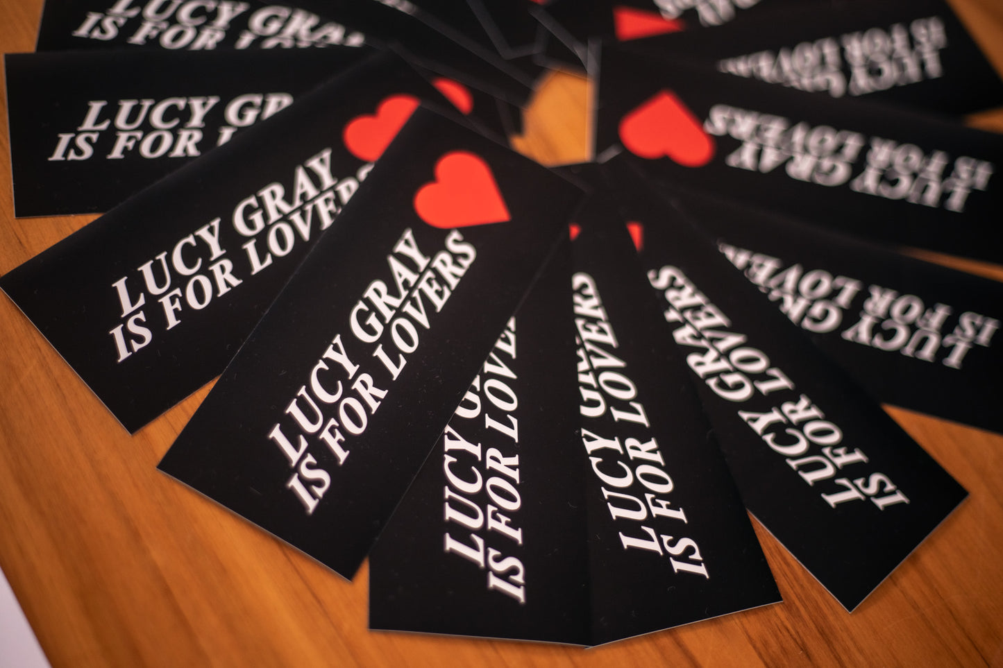 Lucy Gray Is For Lovers Sticker